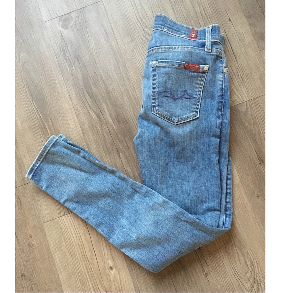 👖7 for all mankind👖 ankle skinny